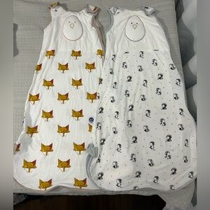 Nested Bean Zen Sack Premier with Fox and Penguin Prints (2)